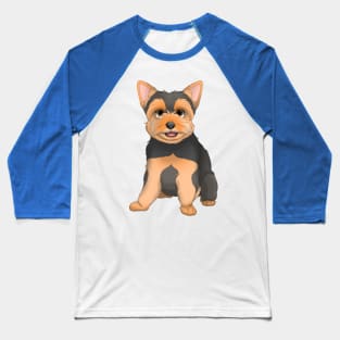 Yorkshire Terrier Dog Baseball T-Shirt